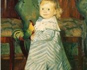 鲍里斯 克斯托依列夫 : Portrait of I.B. Kustodieva